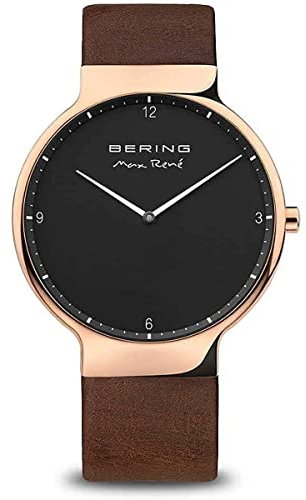BERING Herren Uhr Quarz Movement - Max René Collection mit Edelstahl und Saphirglas 15540-562 - 5 ATM