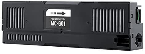 SHUOLEI Kompatibel MC-G01 Tinten Wartungsbox 4628C001 für MAXIFY GX6010 GX7010 GX6020 GX7020 GX6030 GX7030 GX6040 GX7040 GX6050 GX7050 GX6060 GX7060 GX6070 GX7070 GX6080 GX7080 GX6090 Drucker(1-Pack)