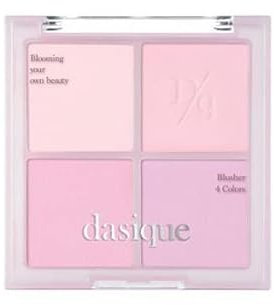 [DASIQUE] Blending Mood Cheek 10.4g (02 Cool Blending) - Rosa - Palette - Cool Tones