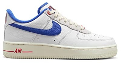 Nike DR0148-100 Nike Air Force 1 '07 LX Sneaker Female Summit White/Hyper Royal-Poaching Rot EU 37.5