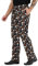 Pantalones unisex estampados 100 % algodón para hombre y mujer, pantalones de chef con cordón para servicio de alimentos, panaderos y profesionales culinarios, Cafe De Impresión, XL