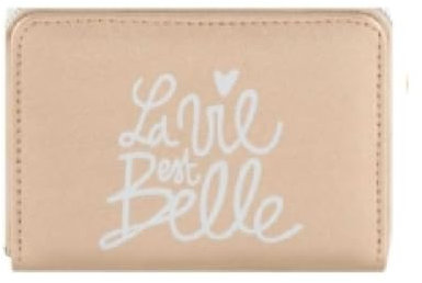 Porte-Monnaie Pat - La Vie est Belle Dorée