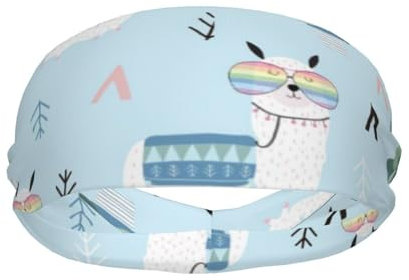 Sport Stirnbänder, Alpaka-Brille Stirnband Sport Leichte Kopfband Modische Schweißbänder Für Yoga Fitness Laufen