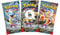 3 x Pokemon Stellar Crown Booster Packs | Scarlet & Violet Set | Pokémon Trading Cards in 3 Packs | Authentic | Pokemon TCG Pack + TCYM Pouch | 3 x Stellar Booster Packs