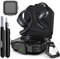 【Secure Lock】 Case for SHOKZ OpenFit Case with Cleaning Kit & Keychain, Soft TPU Cover Cover Compatible with SHOKZ OpenFit Open-Ear Earbuds True Wireless Bluetooth Headphones, Shockproof Protective