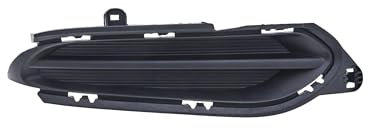 EDA PREMIUM auto Stoßstangengitter Rechts Schwarz, Matt 71105T7WA00 passend für HONDA HR-V 2016-2018 ohne Loch für Nebelscheinwerfer, Schwarz, matt