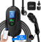 AFYEEV Ladekabel Typ 2 Schuko 3.68kW[6M 6-16A 1-Phasig]，APP Enabled Typ 2 Ladekabel Schuko，Ladekabel Elektroauto Typ 2 Schuko，Einstellbare Strom & Verzögertes Laden Ladekabel Elektroauto Typ 2 Schuko