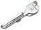 Wjelet Multi Tool 6 in 1 Keychain Stainless Steel Key Portable Tool, Outdoor Multitool for Screwdriver, Box Cutter, Bottle Opener, Keychain Portable Cutter for Camping, Survival, Everyday Use