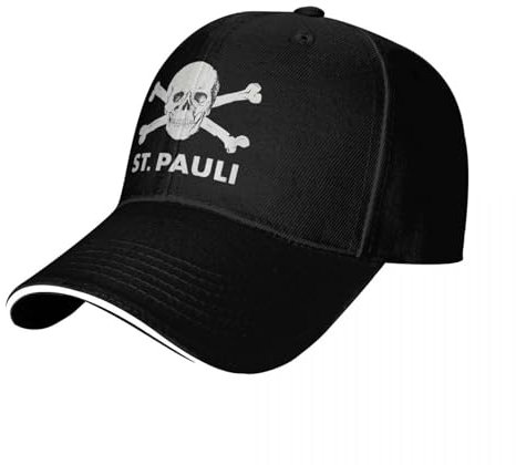 HFGAASSH Baseballmütze St. Pauli Atmungsaktives Design Herren Hüte Kappen Für Männer Kappe Mann Sommer Urlaub Sport Geschenke