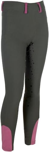 HKM Mädchen Leggings Pony Dream II Silikon-vollbesatz