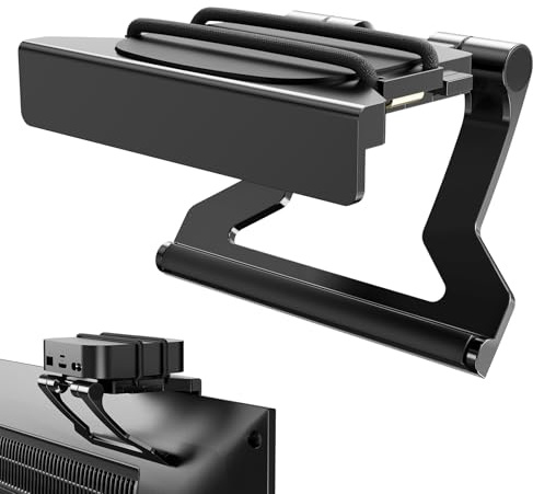 Plateau Réglable pour le Dessus de Téléviseur - installation sans perçage en 3 sec, double anti-glissement, Pour box TV, routeurs, Apple TV, Charge max 1 kg, Noir