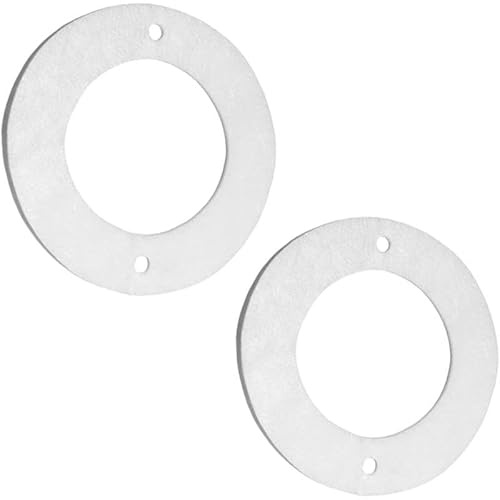 Gralara 2 Pieces Chimney Insulation Gasket Easy Installation Fireproof Replacement