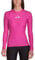 iQ-UV Sportshirt Damen Langarm Slim Fit Pink M – UV Shirt für Damen für Wasser & Sport – Rash Guard mit UV-Schutz – Langarm Sportshirt – Ideal zum Schnorcheln und Schwimmen