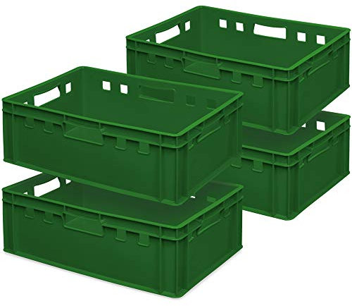 BRB 4x Fleischkasten E2, 600x400x200 mm, grün