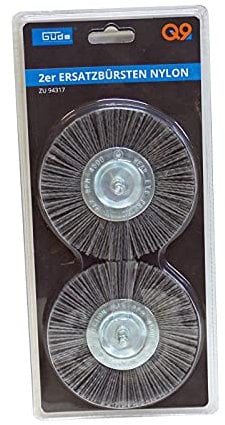 Güde Ersatzbürsten 2er Set Polyamid (Nylon) zum Fugenreiniger GFR 401