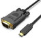 BENFEI Câble USB C vers VGA 0.9M, câble USB Type-C vers VGA [Compatible Thunderbolt 3/4] avec iPhone 15 Pro/Max, MacBook Pro/Air 2023, iPad Pro, iMac, S23, XPS 17, Surface Book 3 et Plus