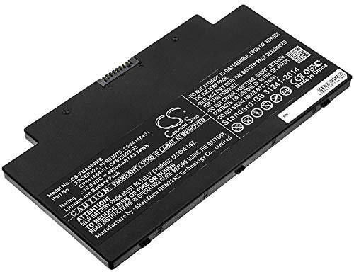TCTK Laptop Akkus 4050mAh Kompatibel mit [Fujitsu] LifeBook A3510, LifeBook A556, A556/G, Lifebook AH77/M, Lifebook AH77/S, U536 Ersetzt CP641484-01, CP64148401, CP693003-03, FMVA77MB, FMVNBP233, FMV