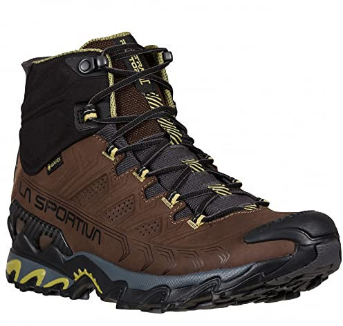 La Sportiva Ultra Raptor II Mid Leather GTX, Stivali da Montagna Uomo, Cedar Cioccolato, 45 EU