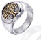 l'arbre de Vie dans la mythologie Viking Nordique Titane Acier Hommes Anneaux Punk Hip hop pour Homme Petit ami Bijoux créativité Cadeau
