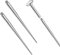 PunkTracker 14g/16g/18g ASTM F136 Titanium Piercing Taper Insertion Pin für Innengewinde Tragus/Helix/Lippe/Nase/Helix/Piercing Schmuck Knorpel Ohrringe Labret Nose Studs Stretcher Assistant Tool