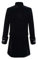 Halloween Herren Gehrock Einfarbig Kostüme Renaissance Jacke Frack Mantel Uniform Vampir Smoking Fasching Halloween Kostüm Unterteile Cosplay Frack Jacke Hof Stickerei Mantel Unterteile（2-Black，XXL）
