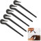 Hair Scrunchie Cutter, Hair Band Cutter Remover, Ponytail Remover, Removable Disposable Elastic Band Tool, Rubber Band Cutter, Protection of Hair, for All Hairstyles, 5 Pieces