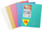 Clairefontaine 951441C Lot de 10 Cahiers Agrafés Koverbook Silver - 17x22 cm - 96 Pages Grands Carreaux - Papier Blanc 90 g - Couverture Polypro Opaque - Couleur Aléatoire