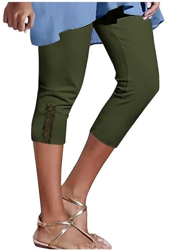 QWUVEDS Leggings für Frauen, hoch taillierte Leggings für Frauen, Yoga-Hose, Workout-Leggings Osterhasen Flaschen (AG, S)