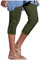 QWUVEDS Leggings für Frauen, hoch taillierte Leggings für Frauen, Yoga-Hose, Workout-Leggings Osterhasen Flaschen (AG, S)