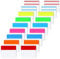 400 Stück Index Tabs Selbstklebend, Register zum Kleben, Selbstklebend Haftstreifen Index Tabs Sticky Tabs Tab Marker Für Die Organisation Und Markierung Von Dokumenten, Lesehinweisen, Büchern