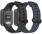 Amzpas 2 Pièces Sport Bracelet pour Redmi Watch Lite/Xiaomi Mi Watch Lite, Colorée Silicone Souple Bracelet Compatible avec Redmi Watch Lite/Xiaomi Mi Watch Lite, Noir+Bleu