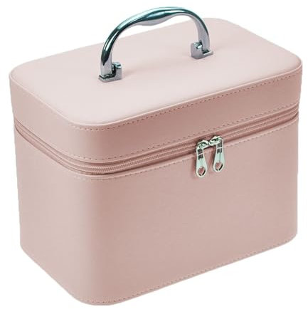 Pink Vanity Case, 24 x 16 x 18 cm