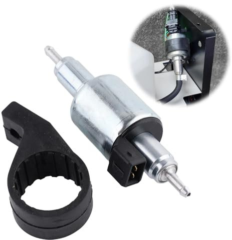 mizikuu Pompa Dosatrice Carburante, Pompa Carburante 12v 22ml Riscaldatore di Parcheggio Diesel Pompa Dosatrice Universale Auto Parcheggio Riscaldamento Carburante Pompa