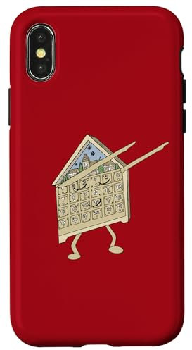 Hülle für iPhone X/XS Adventskalender Countdown bis Weihnachten religiös christlich