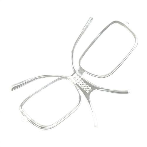 Jvjggag Ski Goggle Lens Insert | Adjustable Prescription Adapter | Snowboard Goggle Insert, Outdoor Skiing Accessory, Flexible Inner Frame for Glasses Wearers