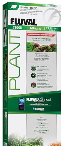 Fluval LED Plant Pro 4.0 Aquarium Lighting with Bluetooth Mesh, 60W / 60cm
