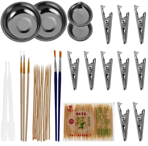 KALLORY Complete Model Craft Coloring Kit Paint Sets Spraying Tool for Beginners