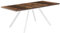B&D home Esstisch Sven | ausziehbar 120-160 x 80 cm, 4-6 Personen Küchentisch Holztisch mit Metallgestell für Esszimmer, Küche | skandinavisch Industrial Design | Texas-Eiche 11202-FW-EITE