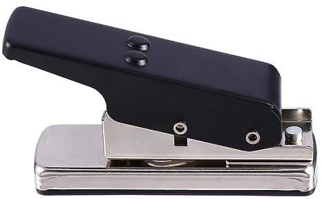 PartyKindom Gitarren Plektrum Locher aus Metall Selbstgemacht Gitarren Plektrum Maschine Kompakt Praktisch für Gitarrenzubehör Anfänger