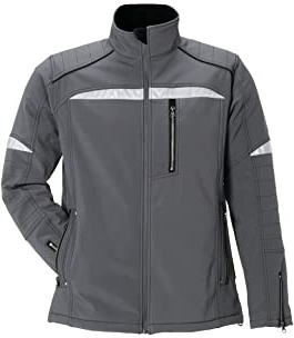 Planam 2951040 DuraWork Softshelljacke, Grau/Schwarz, Größe XS