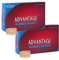 Alliance Rubber 26845 Advantage Rubber Bands Size 84, 1 Box Contains Approx. 300 Bands (3 1/2 x 1/2, Natural Crepe)