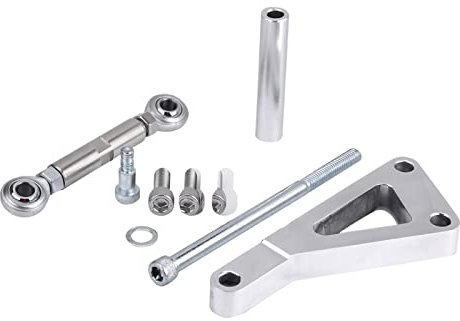 Keenso Auto Generator Halterung, Auto Wasserpumpe Lichtmaschine Aluminium Halterung mit Serpentinen-/Keilriemen Anwendungen für SBC 350 Wasserpumpen