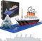 RMS Titanic Modellbaustein Set 548 Stück 100% kompatibles DIY Lernspielzeug 3D Puzzle Geschenk für Erwachsene und Kinder