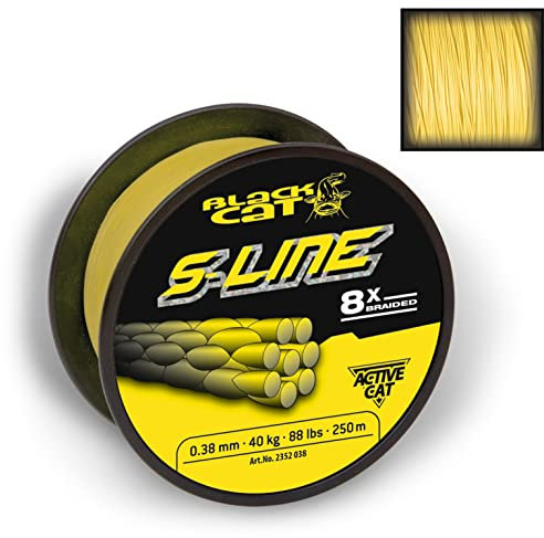 Blackcat gelb Black Cat S-Line Ø0,38mm 250m 40kg