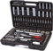 JOMAFA Estuche de herramientas 1/4 y 1/2 carracas, llaves, vasos, puntas, adaptadores 108 piezas