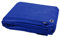 5 x 6 m Blue Tarpaulin Waterproof Tarp Sheet Cover, Groundsheet - Waterproof, Weatherproof, Frost-Resistant, UV Protection, Universal, Multipurpose, Reinforced Eyelets