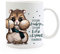 ilka parey wandtattoo-welt® Tasse Becher Hamster mit Kekse & Spruch Ich kann zaubern Kaffeebecher Teetasse Geschenk ts1165