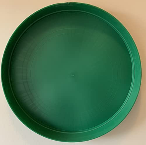 Round Plastic Plant Pot Saucer Heavy Duty 45cm/450mm (Green)
