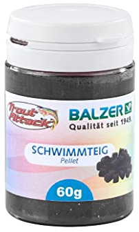 Balzer Trout Attack Forellenteig Pellet schwarz