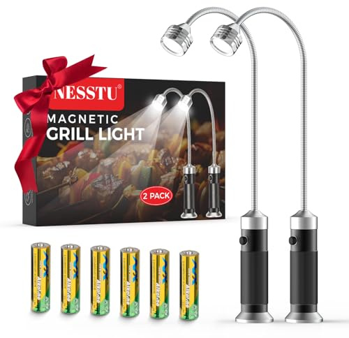 【Grill Licht Geschenke für BBQ Liebhaber】2 Pack Grillgeschenke für Männer Outdoor BBQ